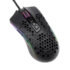Redragon Storm White Lightweight Gaming Mouse Honeycomb Shell 12400 DPI RGB - Redragon STORM RD M808W-RGB