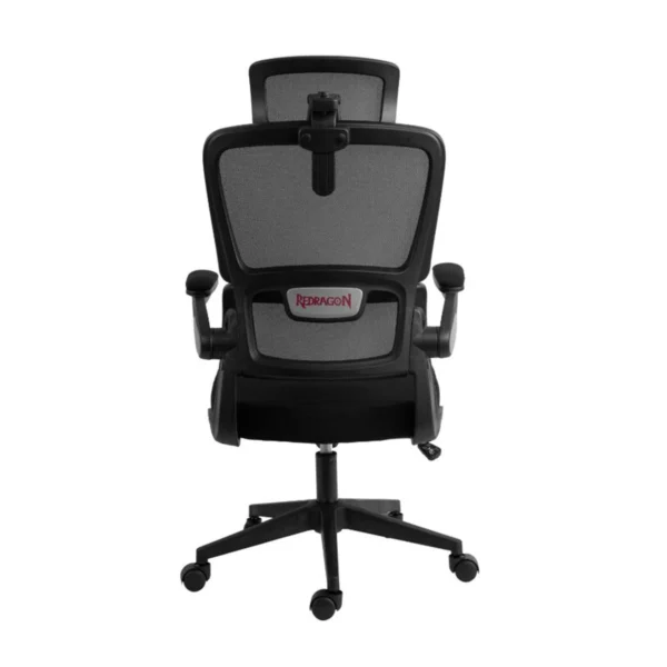 Redragon-C214-B_1600x Redragon Hela Ergonomic Office Chair Microfiber Flip-up Armrests Class 3 Gas Lift - RD C214-B