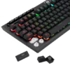 Redragon Aditya Wired Gaming Keyboard 104 Key RGB Metal Panel 5 Macro Keys - Redragon ADITYA RD K513 RGB