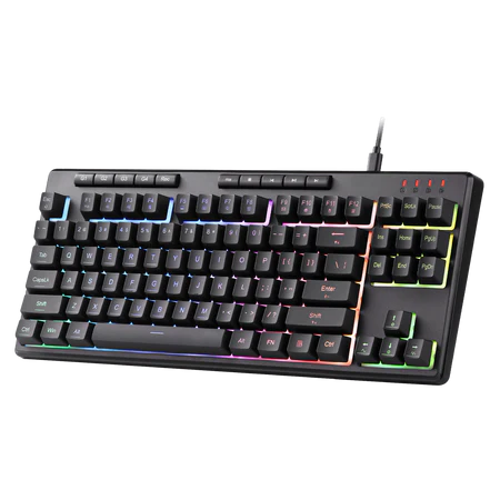 Redragon Shiva TKL Gaming Keyboard 87 Key Tri-Mode Wireless RGB Macro Keys - Redragon SHIVA RD K516-RGB