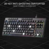 Redragon Shiva TKL Gaming Keyboard 87 Key Tri-Mode Wireless RGB Macro Keys - Redragon SHIVA RD K516-RGB