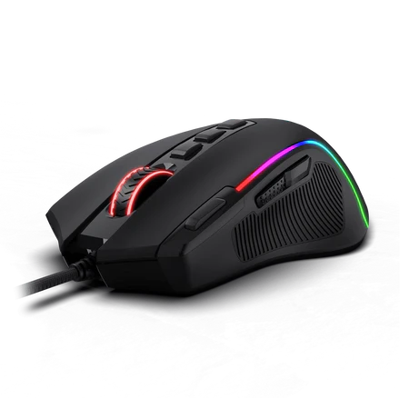 Redragon Predator Wired Gaming Mouse 8000 DPI RGB 11 Programmable Buttons - Redragon PREDATOR RD M612-RGB