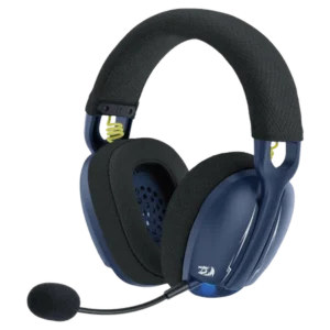 Redragon Skuld Pro Black/Blue Tri-Mode Wireless Gaming Headset 7.1 Surround 53mm Drivers - Redragon SKULD PRO RD H878BB