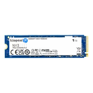 SNV3S_1000GB-zm-lg Kingston NV3 PCIe 4.0 NVMe SSD 1TB Up to 6000MB/s Read M.2 2280 - SNV3S/1000G