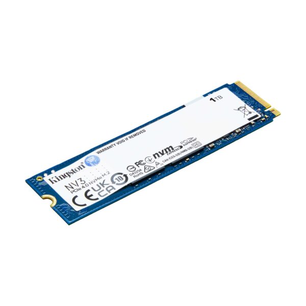 Kingston NV3 PCIe 4.0 NVMe SSD 1TB Up to 6000MB/s Read M.2 2280 - SNV3S/1000G
