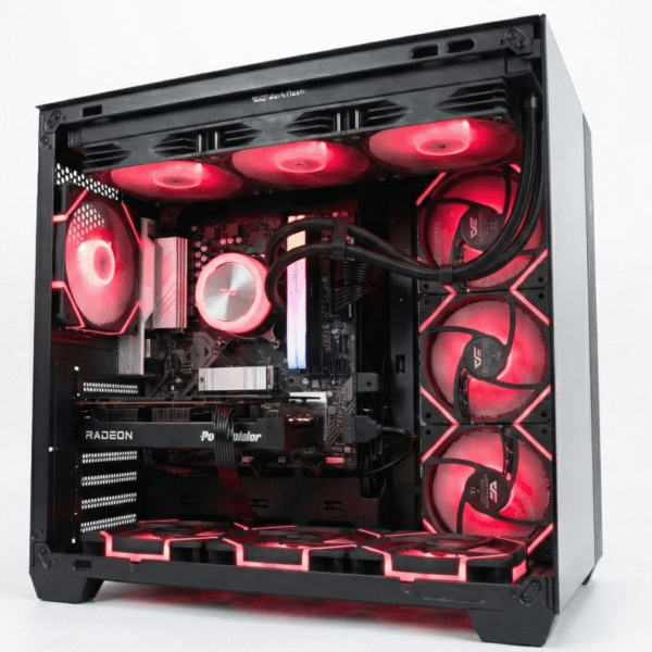 Slate Mid-Range 1440p Gaming and Content Creation PC - AMD Ryzen 7 8700F Radeon RX 9060 XT 16GB 32GB DDR5 6800MTs 2TB Gen4 NVMe SSD Slate | Mid-Range 1440p Gaming and Content Creation PC - AMD Ryzen 7 8700F | Radeon RX 9060 XT 16GB | 32GB DDR5 6800MT/s | 2TB Gen4 NVMe SSD