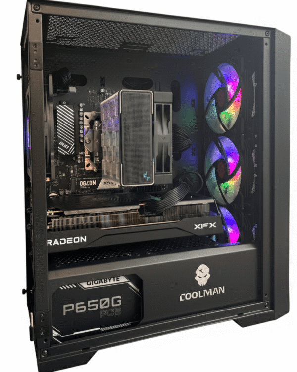 Tundra | High-End AMD Ryzen 7 7800X3D RX 9060 XT Gaming PC - 32GB DDR5 1TB NVMe SSD for 1440p Esports and Content Creation