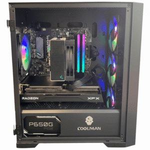 Tundra | High-End AMD Ryzen 7 7800X3D RX 9060 XT Gaming PC - 32GB DDR5 1TB NVMe SSD for 1440p Esports and Content Creation