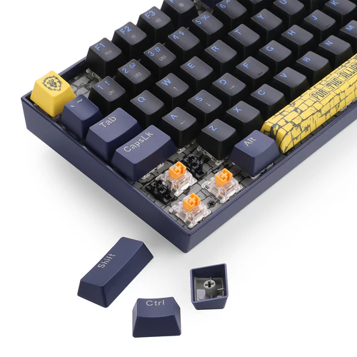 YGM1BLUE_6_500x Redragon WoW Edition 80% Mechanical Keyboard 89 Keys Wired Anti-Ghosting - YGM1
