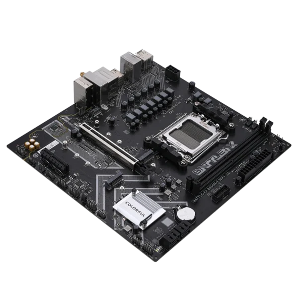 Colorful Battle-Ax B650M-E WIFI V14 AMD B650 Micro-ATX Motherboard DDR5 WiFi 6 - COLORFUL BATTLE-AX B650M-E WIFI V14