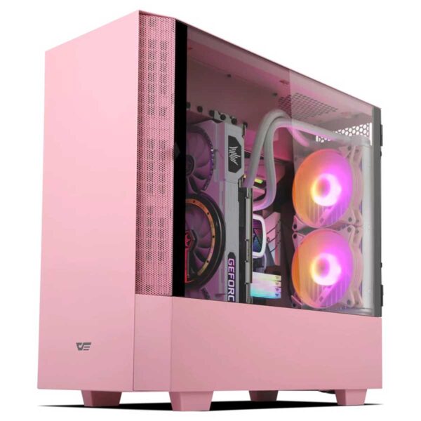 bdfdfdffd_1600x Darkflash DLV22 Pink ATX Mid-Tower Vertical GPU Tempered Glass Gaming Case - Darkflash DLV22 Pink