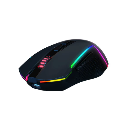 Redragon Trident Tri-Mode Gaming Mouse 8000 DPI RGB 7 Programmable Buttons - Redragon TRIDENT RD M693-RGB