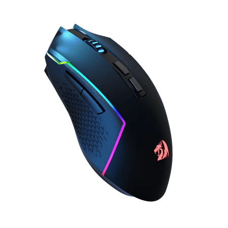 Redragon Trident Tri-Mode Gaming Mouse 8000 DPI RGB 7 Programmable Buttons - Redragon TRIDENT RD M693-RGB