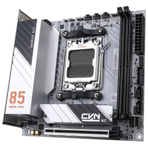 Colorful CVN B850I GAMING FROZEN V14 AMD B850 Mini-ITX Motherboard DDR5 PCIe 5.0 WiFi 6E - COLORFUL CVN B850I GAMING FROZEN V14