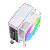 Ocypus Gamma A20 ARGB CPU Air Cooler 92mm Fan 110W TDP - Gamma-A20-BK1AAWN00F-GL (Black) / Gamma-A20-WH1AAWN00F-GL (White)