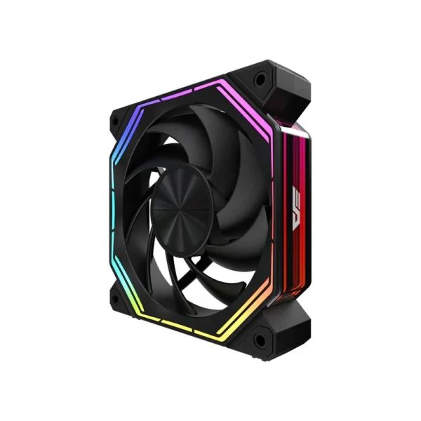 Darkflash Infinity 34 3in1 Black 120mm ARGB Magnetic Fan Kit 2000RPM - Darkflash Infinity 34 3in1 Black