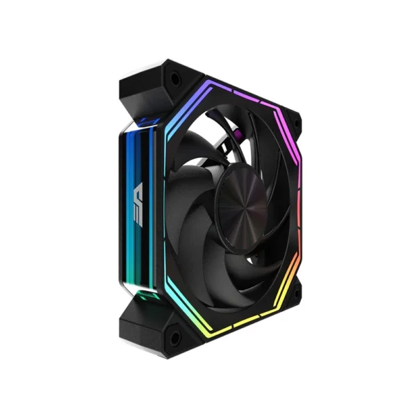 Darkflash Infinity 34 3in1 Black 120mm ARGB Magnetic Fan Kit 2000RPM - Darkflash Infinity 34 3in1 Black
