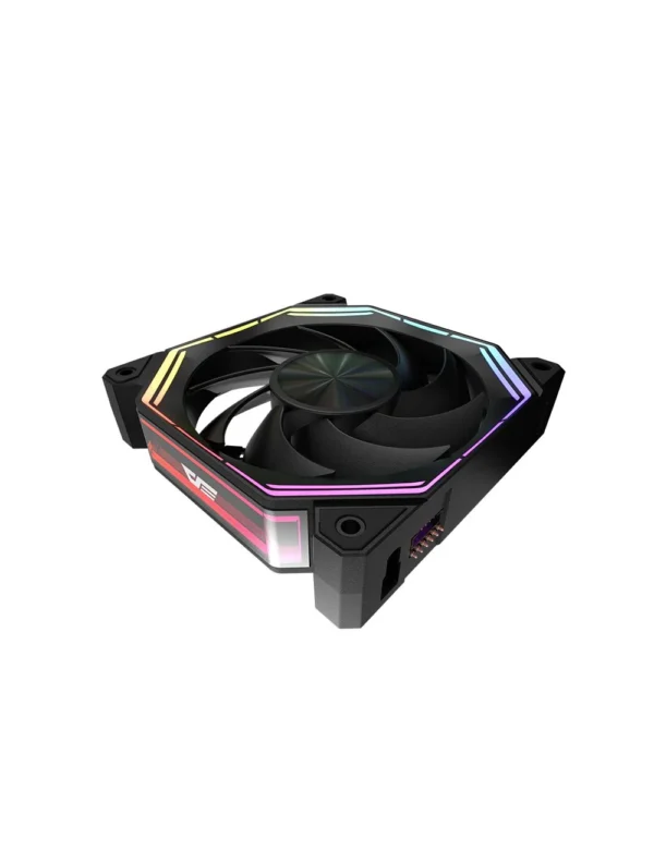 Darkflash Infinity 34 3in1 Black 120mm ARGB Magnetic Fan Kit 2000RPM - Darkflash Infinity 34 3in1 Black
