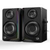 Redragon Andante 2.0 PC Gaming Speaker 10W RGB Wood Finish - Redragon ANDANTE 2.0 RD GS812