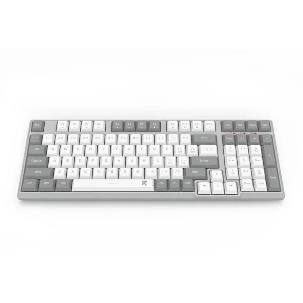 Redragon BK-7114WG Slim Wireless Keyboard Scissor Switch 96% Layout Tri-Mode - Redragon RD BK-7114WG