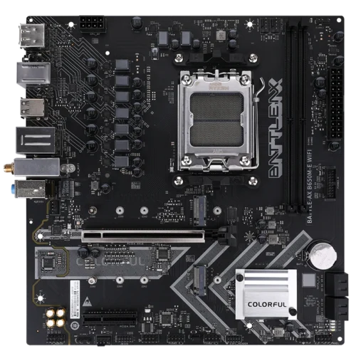 Colorful Battle-Ax B650M-E WIFI V14 AMD B650 Micro-ATX Motherboard DDR5 WiFi 6 - COLORFUL BATTLE-AX B650M-E WIFI V14