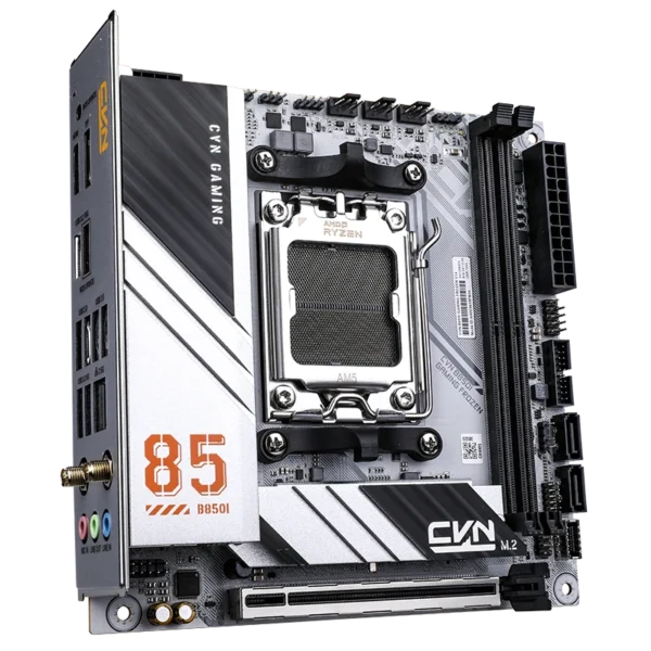 Colorful CVN B850I GAMING FROZEN V14 AMD B850 Mini-ITX Motherboard DDR5 PCIe 5.0 WiFi 6E - COLORFUL CVN B850I GAMING FROZEN V14