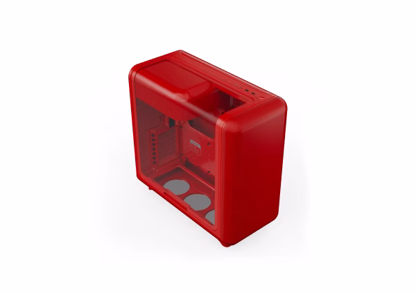 Hyte X50 Glass ATX Mid-Tower Performance Case Laminated Acoustic Glass Cold-Floor Cooling