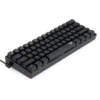 Redragon Lakshmi 60% Wired Mechanical Keyboard Blue Switch LED Backlit - Redragon LAKSHMI RD K606R