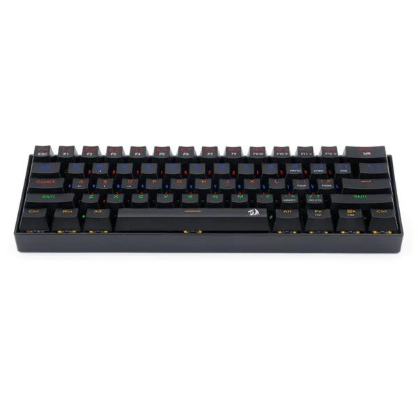 Redragon Lakshmi 60% Wired Mechanical Keyboard Blue Switch LED Backlit - Redragon LAKSHMI RD K606R