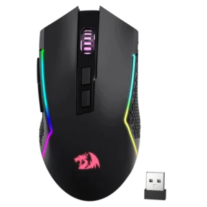 Redragon Trident Tri-Mode Gaming Mouse 8000 DPI RGB 7 Programmable Buttons - Redragon TRIDENT RD M693-RGB