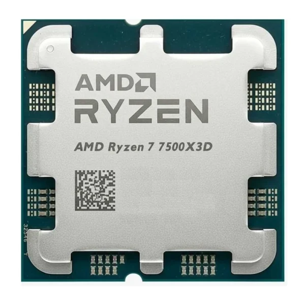 AMD Ryzen 5 7500X3D Tray 6-Core 12-Thread AM5 Gaming Processor 96MB L3 Cache - 100-000001904
