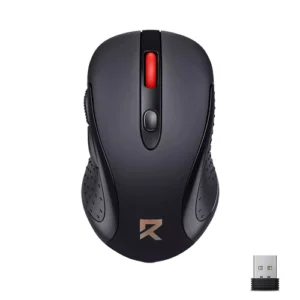 Redragon Wireless Optical Mouse 2400 DPI 6 Buttons Ergonomic Ambidextrous - Redragon RD BM-2638