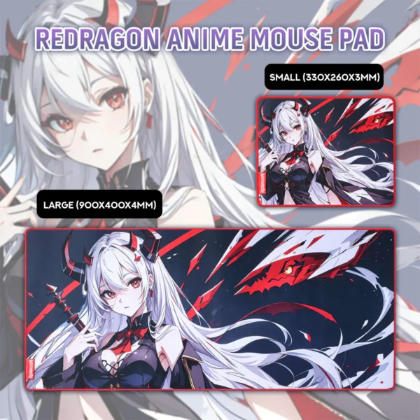 Redragon AK2 L Character Edition Mousepad Eisa Theme 900x400mm - Redragon AK2 L RD P047-L