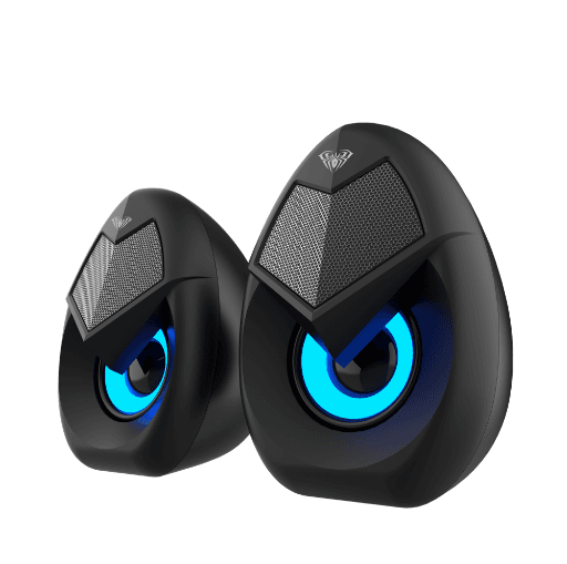 Aula N-69 Compact Desktop Speaker 2.0 Channel USB Powered RGB - Aula N-69