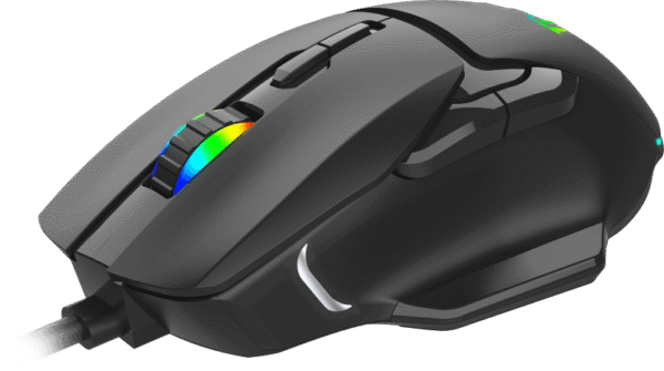 1-240Q3150344245 Aula F815 Wired Gaming Mouse RGB 12800 DPI 6 Programmable Buttons - Aula F815