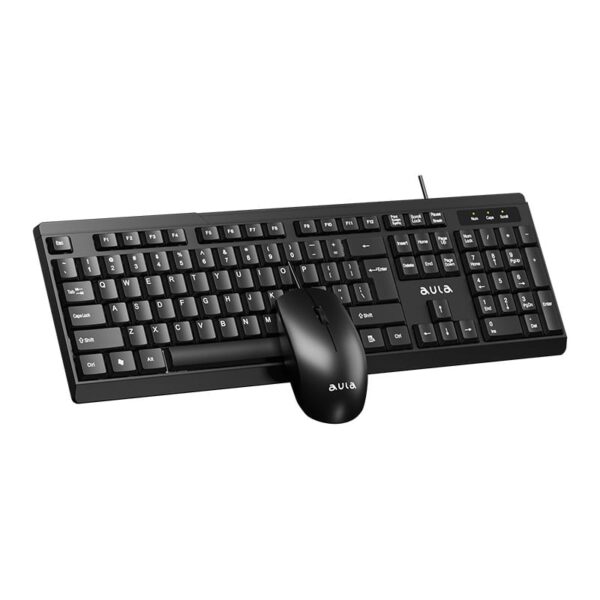 Aula Wired Keyboard and Mouse Combo - Multimedia - 1200 DPI - USB - Aula AC101