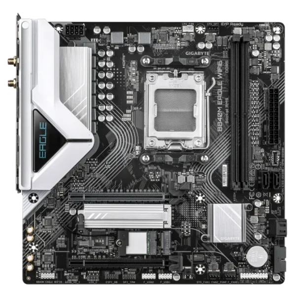 GIGABYTE B840M EAGLE WIFI6 AMD AM5 Micro-ATX Motherboard - GA-B840M-EAGLE-WIFI6