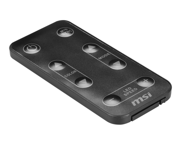 MSI MAG MAX ARGB 1 to 8 Addressable RGB Controller Hub with RF Remote - MAG MAX ARGB