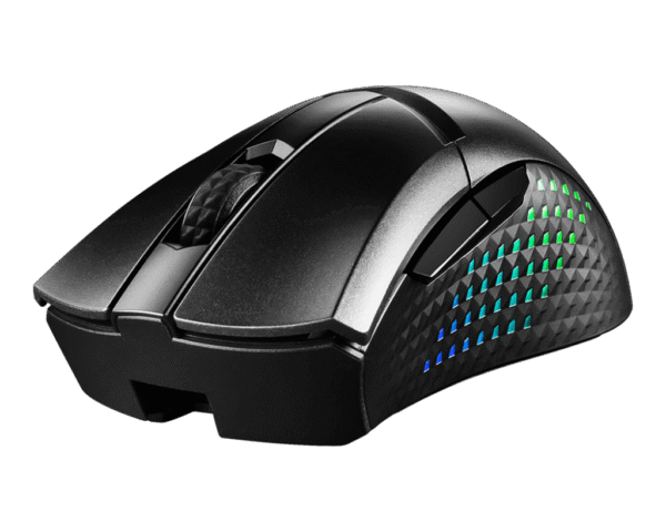 MSI CLUTCH GM51 LIGHTWEIGHT WIRELESS Gaming Mouse 26000 DPI PAW-3395 Sensor Charging Dock - CLUTCH GM51 LIGHTWEIGHT WIRELESS