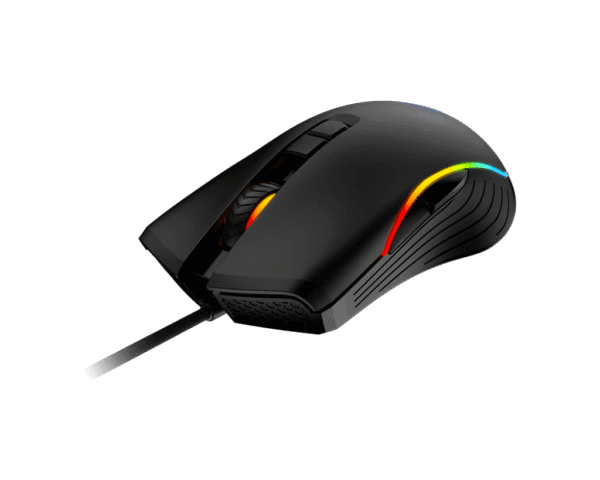 MSI FORGE GM300 Symmetrical Optical Gaming Mouse 7200 DPI RGB Lighting - FORGE GM300