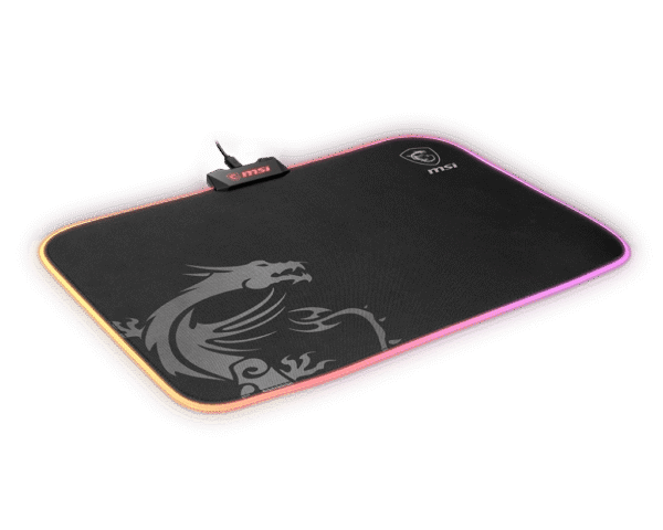 MSI AGILITY GD60 RGB Gaming Mousepad Micro-Textured Precision Surface - AGILITY GD60