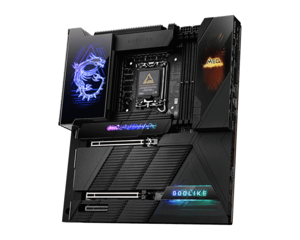 MSI MEG Z890 GODLIKE E-ATX Motherboard LGA 1851 Intel Z890 DDR5 Wi-Fi 7 10G LAN - MEG Z890 GODLIKE
