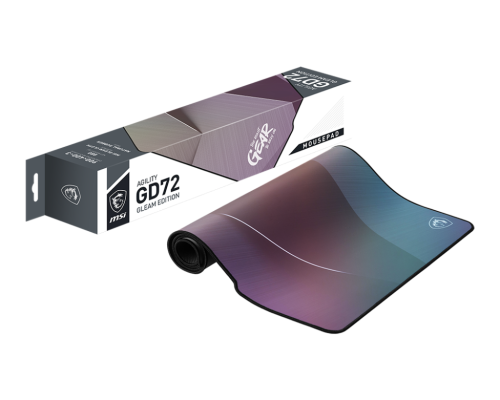 MSI AGILITY GD72 Gleam Edition XL Splash-Proof Gaming Mousepad 900x400mm - AGILITY GD72