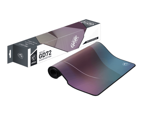 MSI AGILITY GD72 Gleam Edition XL Splash-Proof Gaming Mousepad 900x400mm - AGILITY GD72