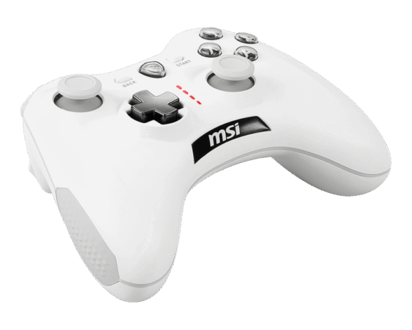 1024 MSI FORCE GC30 V2 WHITE Wireless and Wired Dual Mode Gaming Controller - FORCE GC30 V2 WHITE