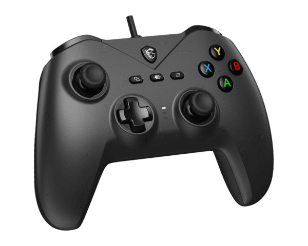 MSI FORCE GC200 Wired Gaming Controller with Magnetic Hall Effect Triggers and Haptic Feedback - FORCE GC200