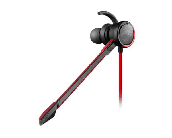 MSI IMMERSE GH10 In-Ear Gaming Headset 13.5mm Dynamic Driver 3.5mm Jack - IMMERSE GH10
