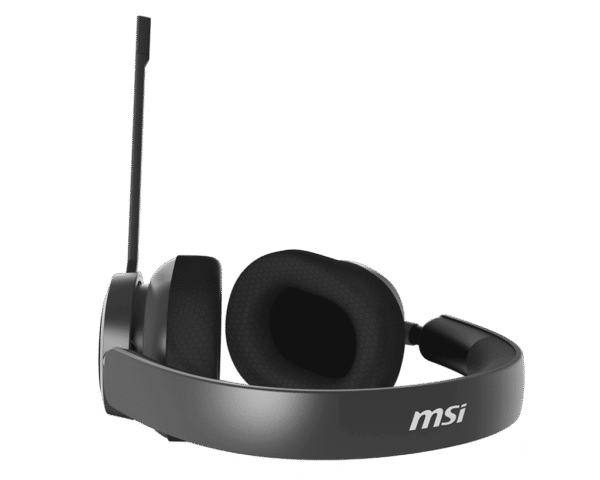 MSI MAESTRO 300 Lightweight Wired Gaming Headset 40mm Neodymium Drivers Detachable Mic USB-C - MAESTRO 300