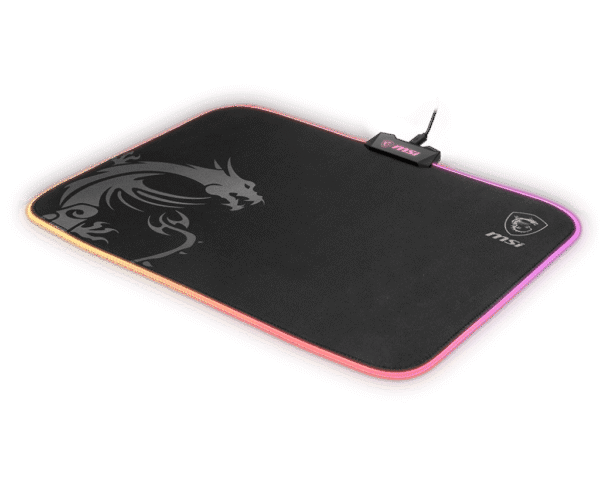 MSI AGILITY GD60 RGB Gaming Mousepad Micro-Textured Precision Surface - AGILITY GD60