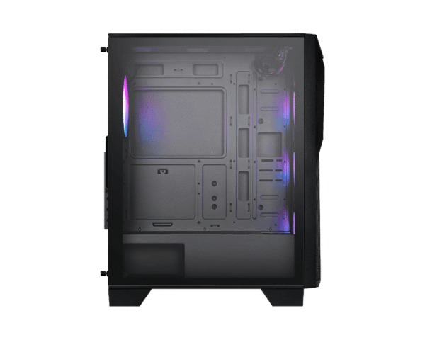 MSI MAG FORGE 130A AIRFLOW Mid Tower Gaming Case Tempered Glass 4x Auto RGB Fans - MAG FORGE 130A AIRFLOW
